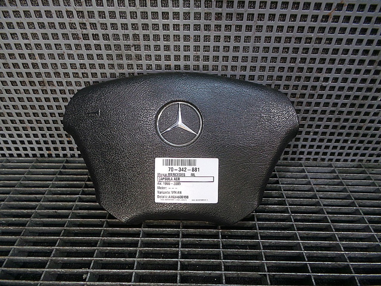 CAPSULA AER VOLAN MERCEDES ML ML - - (1998 2005)