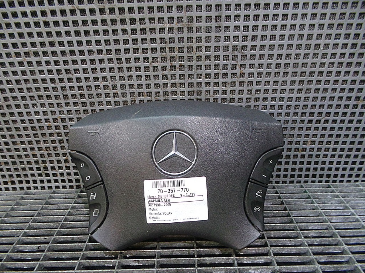 CAPSULA AER VOLAN MERCEDES S-CLASS - - (1998 2005)