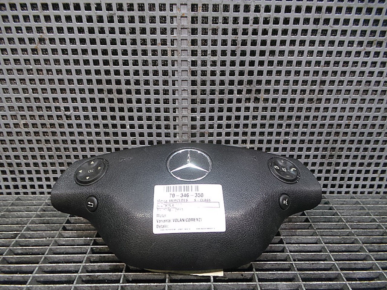 CAPSULA AER VOLAN MERCEDES S-CLASS S-CLASS - - (2006 2013)