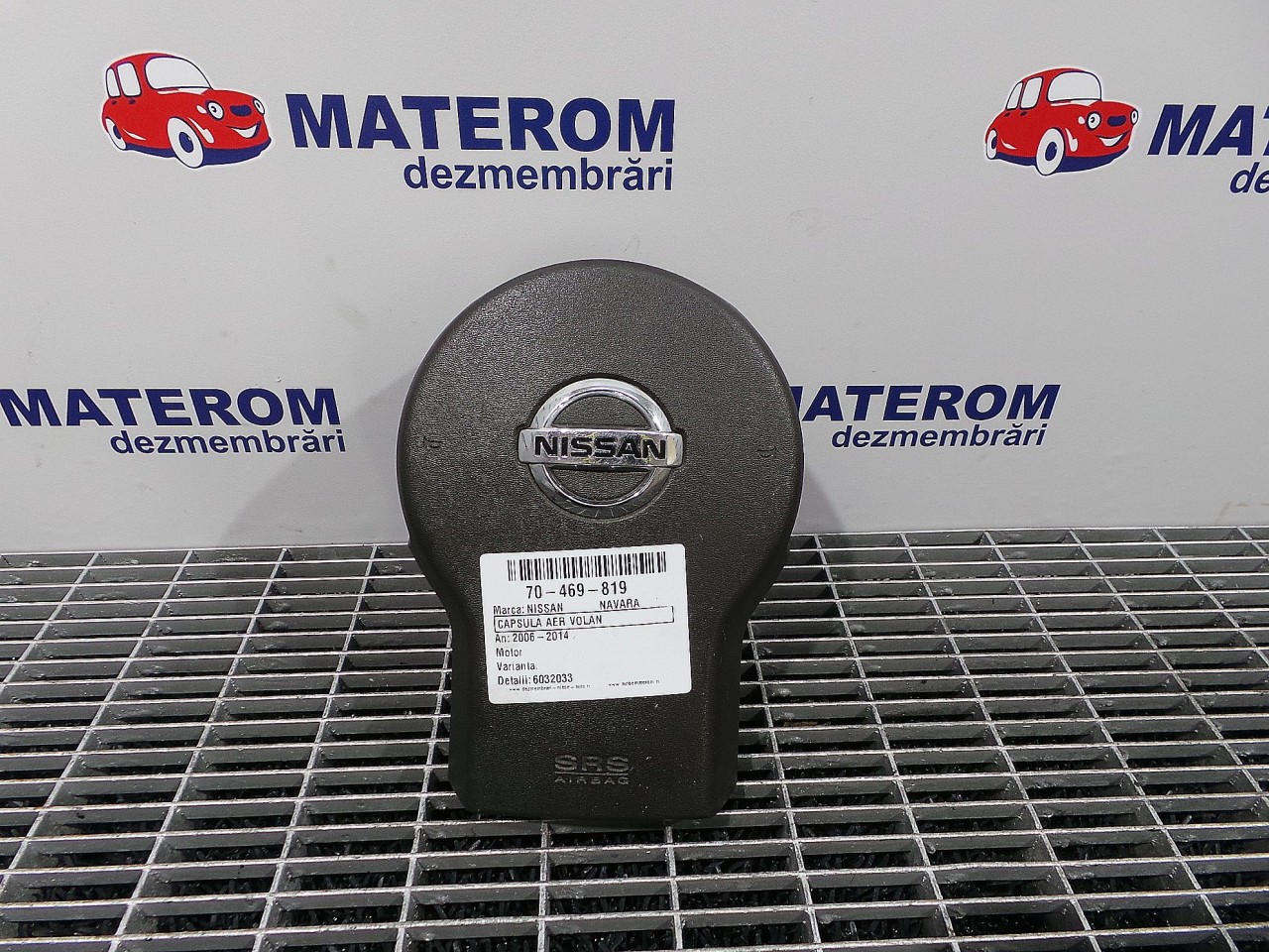 CAPSULA AER VOLAN NISSAN NAVARA - - (2005 2010)