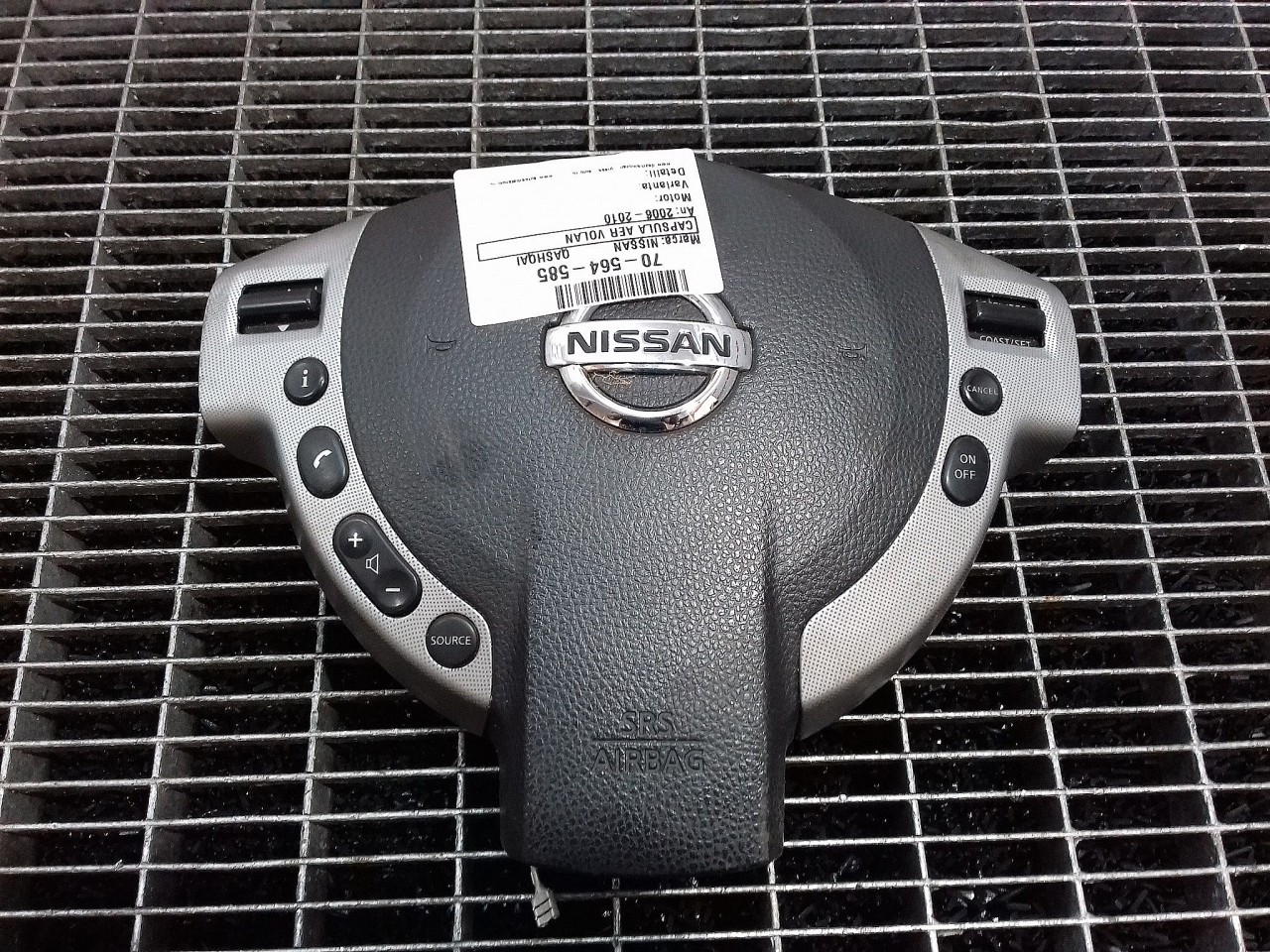 CAPSULA AER VOLAN NISSAN QASHQAI - - (2006 2010)