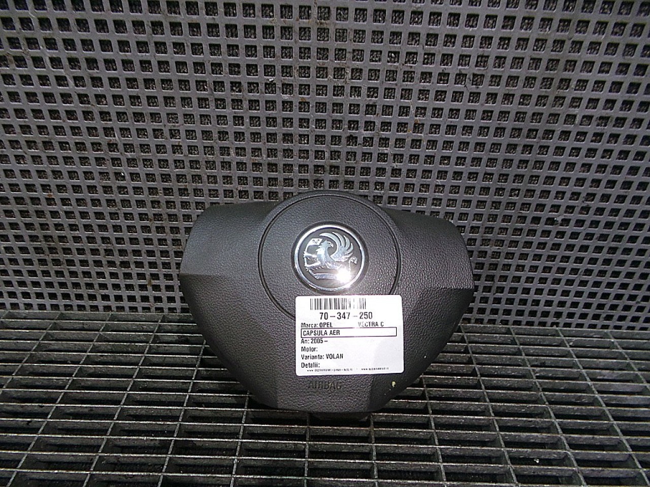 CAPSULA AER VOLAN OPEL VECTRA C VECTRA C - - (2005 2008)