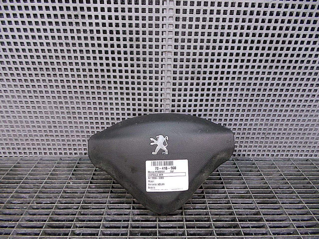 CAPSULA AER VOLAN PEUGEOT 207 207 - - (2006 2009)