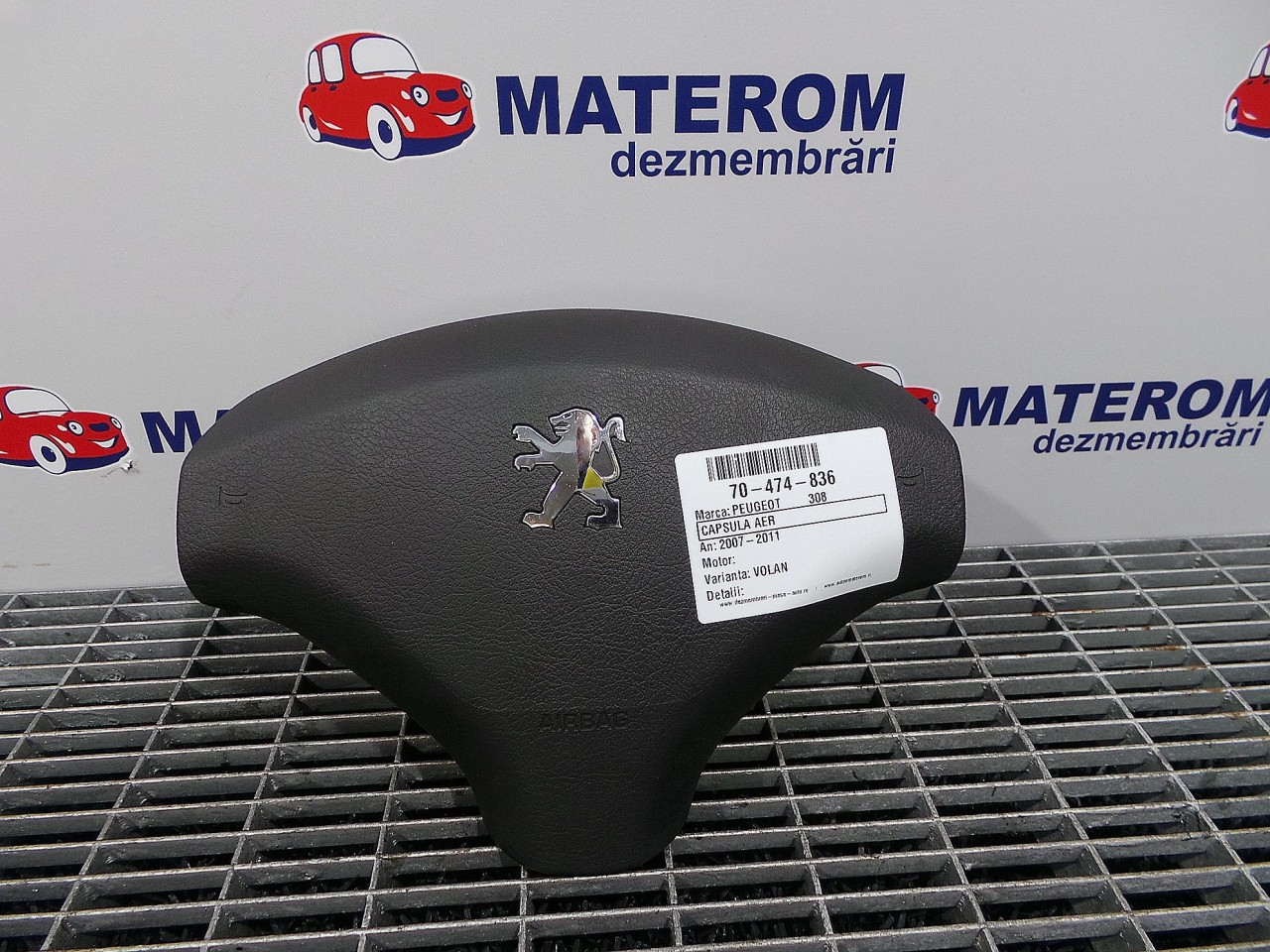 CAPSULA AER VOLAN PEUGEOT 308 308 - - (2007 2011)