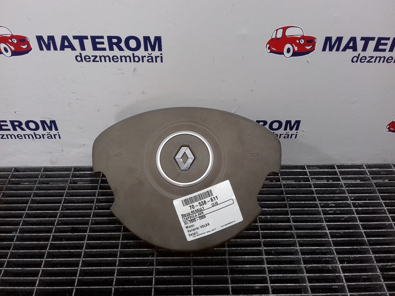 CAPSULA AER VOLAN RENAULT CLIO - - (2005 2009)