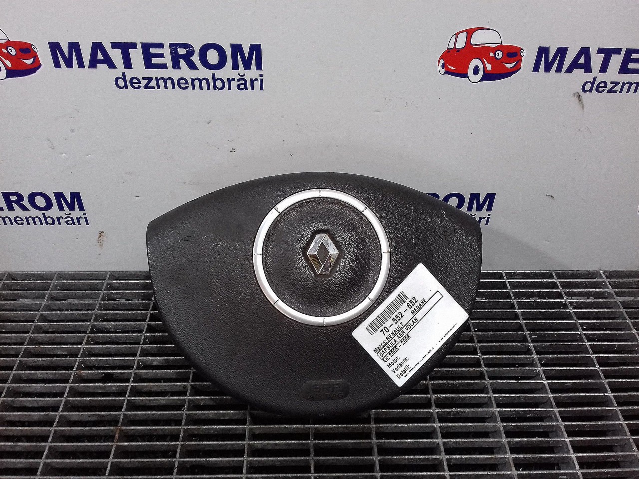 CAPSULA AER VOLAN RENAULT MEGANE - - (2005 2008)