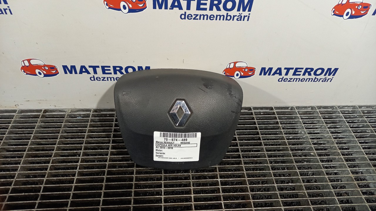 CAPSULA AER VOLAN RENAULT MEGANE MEGANE - - (2012 2016)