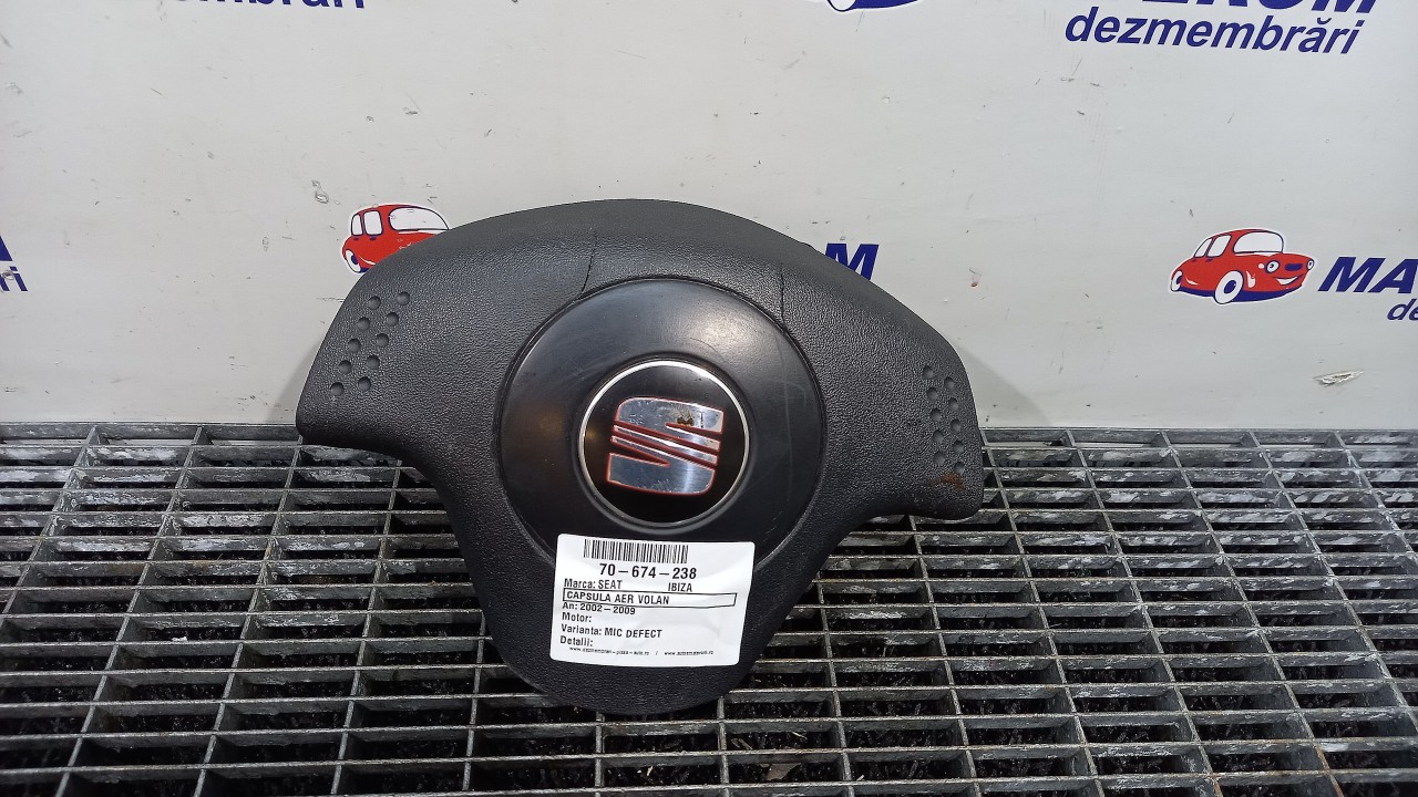 CAPSULA AER VOLAN SEAT IBIZA - - (2002 2009)