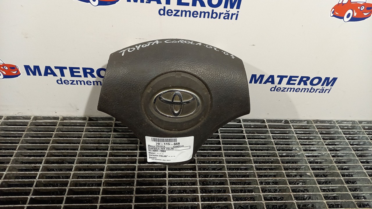 CAPSULA AER VOLAN TOYOTA COROLLA COROLLA - - (2002 2004)