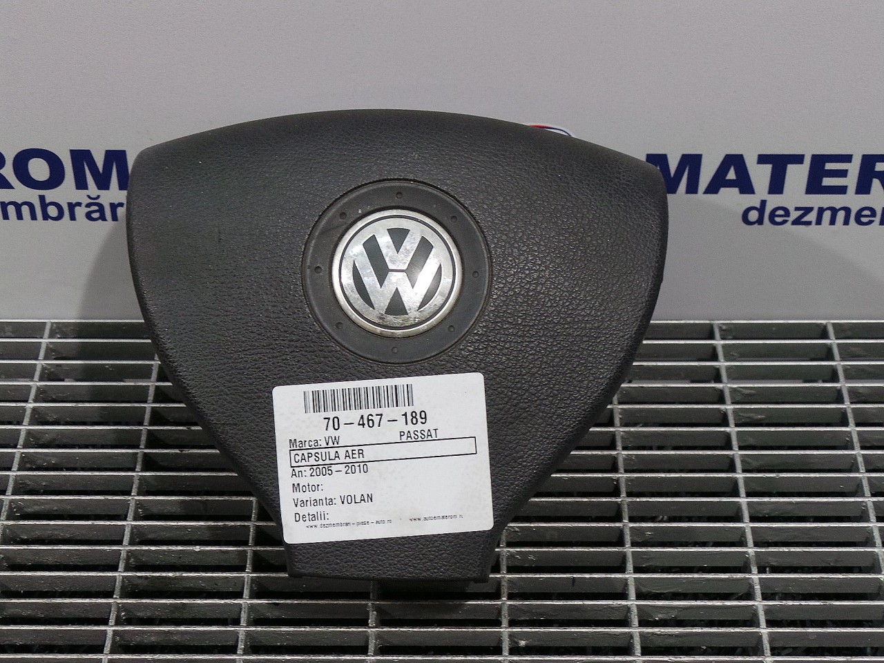 CAPSULA AER VOLAN VW PASSAT PASSAT - - (2005 2010)