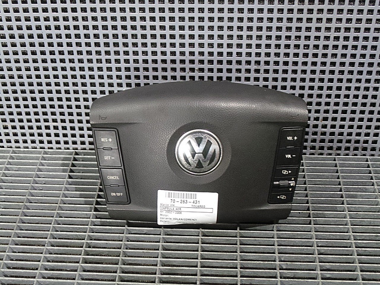CAPSULA AER VOLAN VW TOUAREG - - (2002 2006)