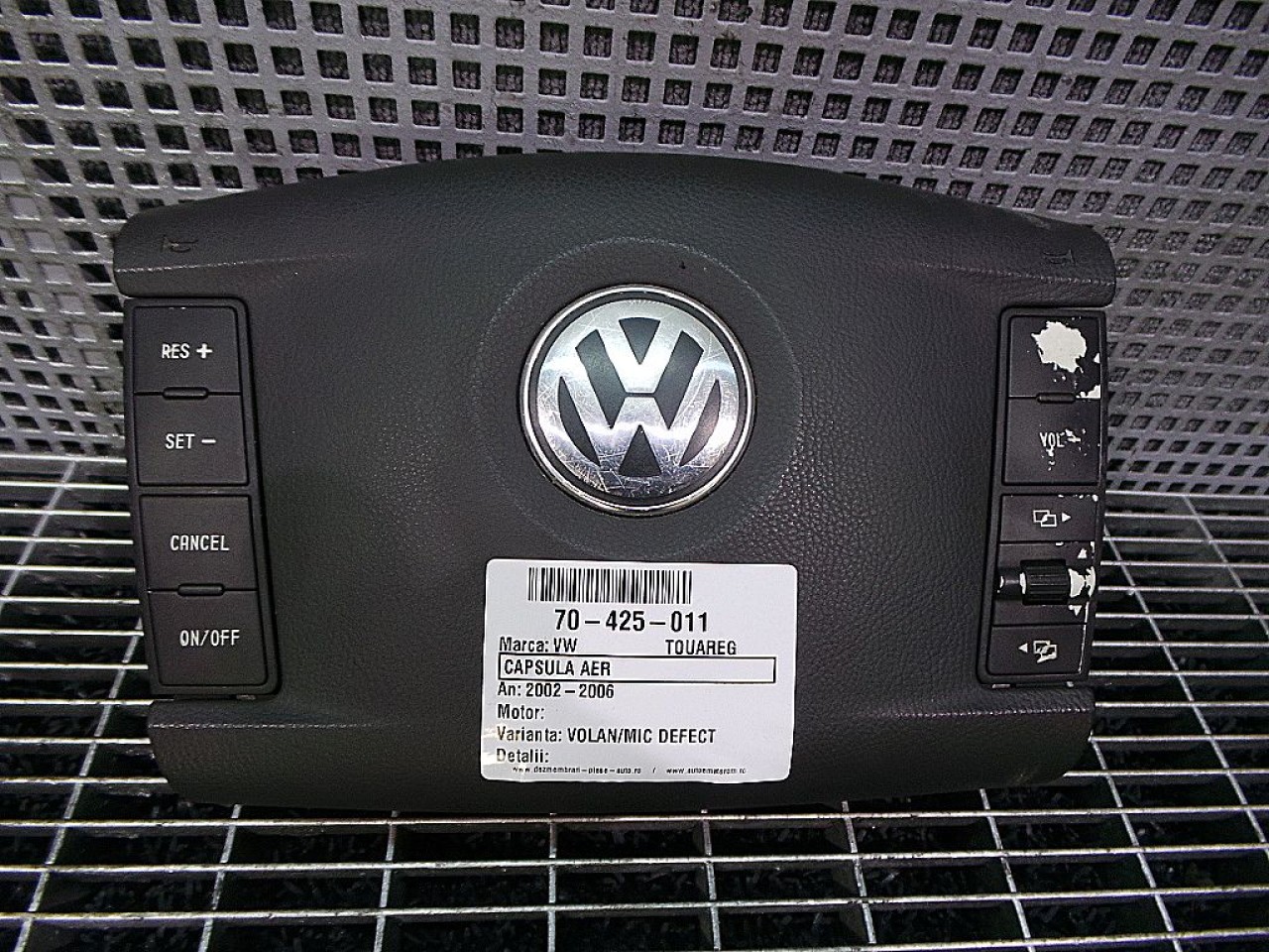 CAPSULA AER VOLAN VW TOUAREG TOUAREG - - (2002 2006)