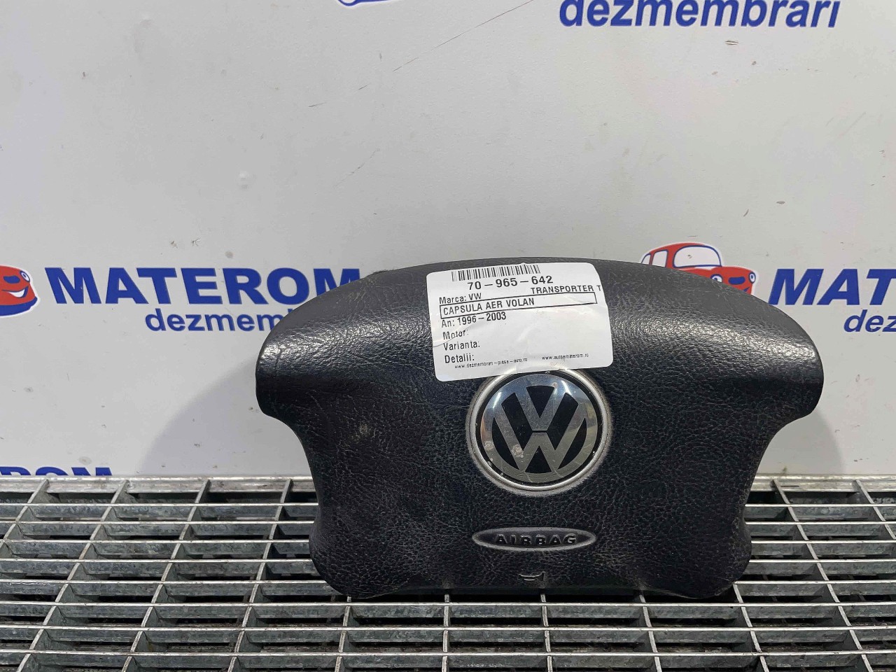 CAPSULA AER VOLAN VW TRANSPORTER T4 - - (1996 2003)
