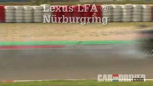 Car and Driver testeaza noul Lexus LFA