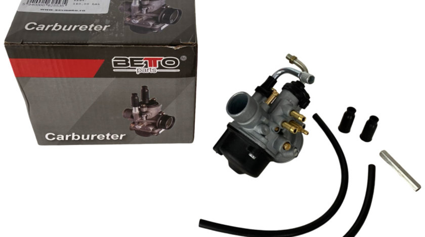 Carburator Moto Beto Parts AM6 Minarelli Soc Manual 17.5mm Aprilia, Malaguti, Yamaha, Mbk R22018