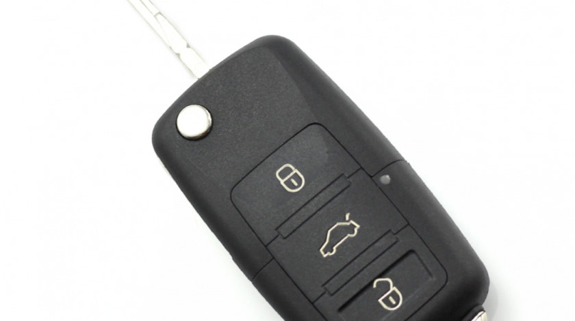 Carcasă cheie tip briceag cu 3 butoane - Volkswagen - CARGUARD CC262
