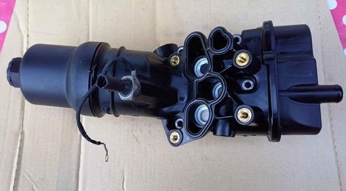 Carcasă filtru ulei, cod 06D115397G / 06D115397J, Vw, Audi, Skoda, Seat BLR, BVY, BMB, AXW, BVZ