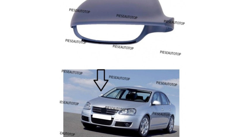 Carcasa capac oglinda dreapta Volkswagen Jetta 2005-2010 NOU 1K0857538 1K0857538GRU (Prevopsit)