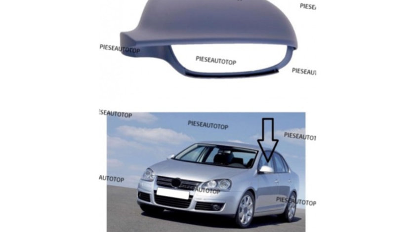 Carcasa capac oglinda stanga Volkswagen Jetta 2005-2010 NOU 1K0857537 1K0857537GRU (Prevopsit)