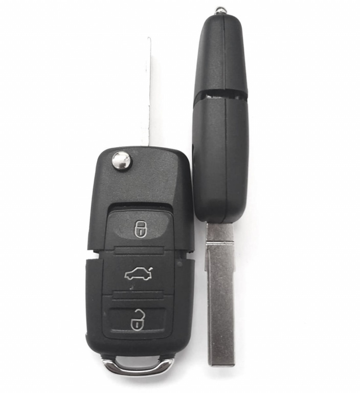 Carcasa Cheie Audi 3 Butoane Cu Lamela HU 66 CA 016