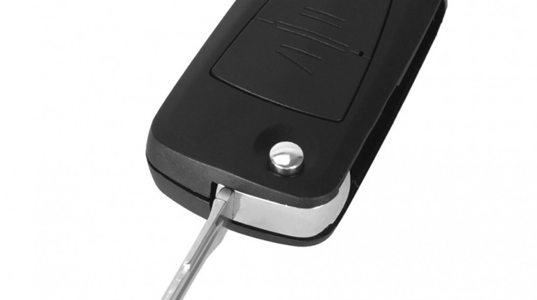 Carcasa cheie auto cu 2 butoane si Lamela cu canelura pe stanga pentru transformat, compatibil Opel OP-145