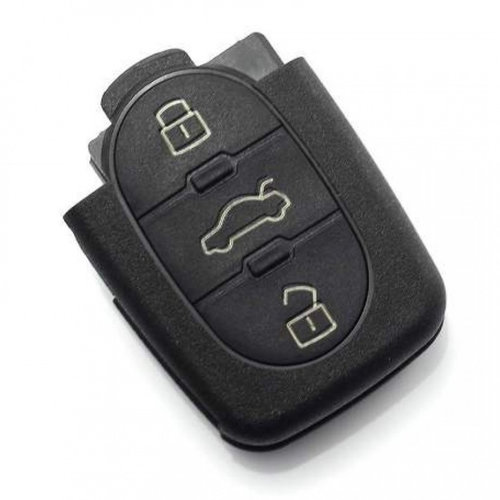 Carcasa Cheie Briceag Audi 3 Butoane Cu Locas Pentru Baterie 1616 CA 020