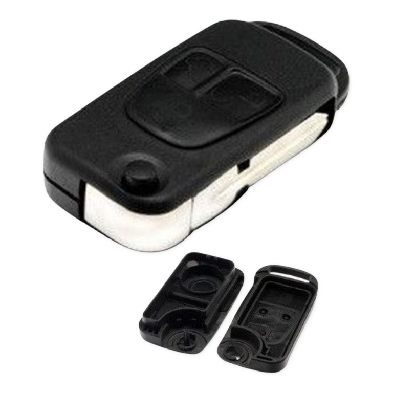 Carcasa Cheie Briceag Mercedes Benz 3 Butoane Lamela 4 Track CME 005