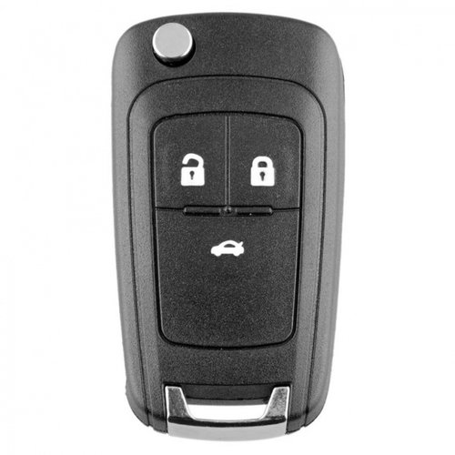 Carcasa Cheie Briceag Opel Insignia 3 Butoane Cu Emblema Metalica COP 041