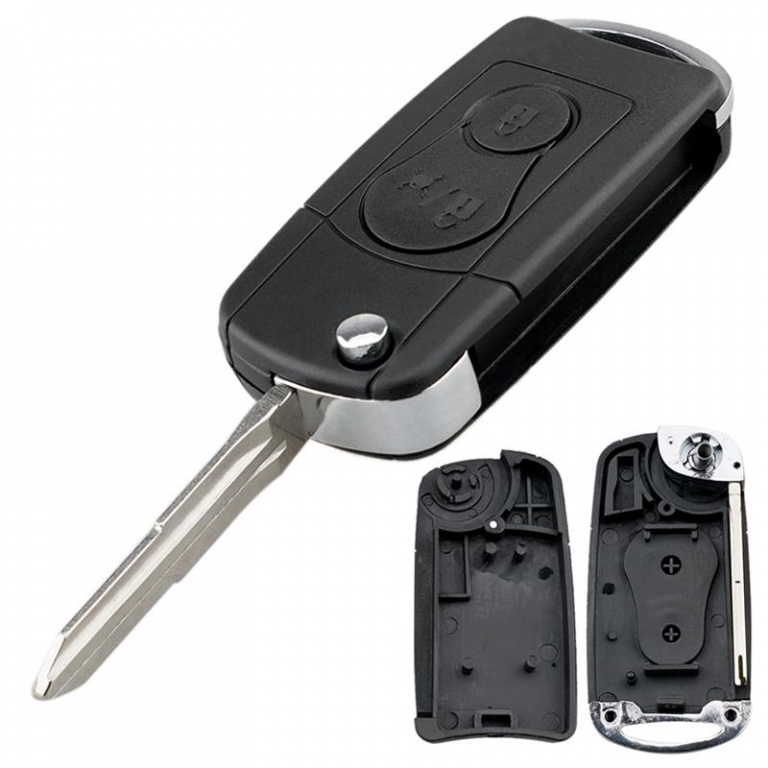 Carcasa Cheie Briceag Ssangyong 3 Butoane CSS 003
