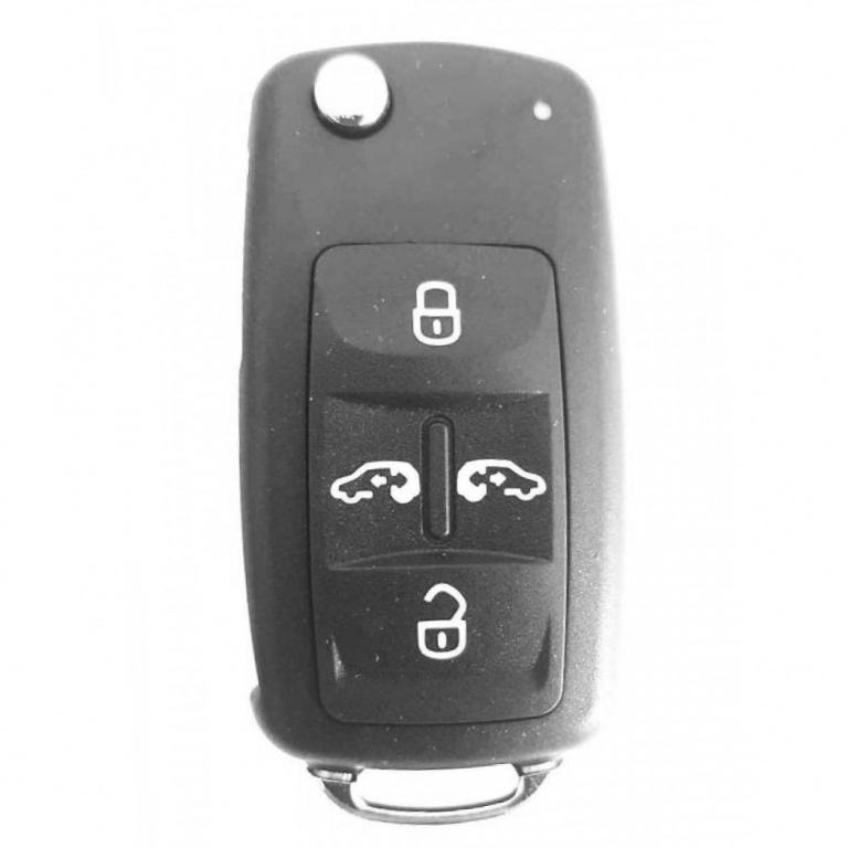Carcasa Cheie Briceag Volkswagen 4 Butoane Cu Bolt CVW 045