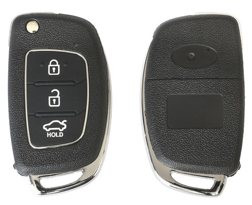Carcasa Cheie Contact Pentru Hyundai I20 / I30, 3 Butoane, Cu Cheie Akonen 004HY007