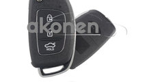 Carcasa cheie contact pentru hyundai i20 / i30, 3 ...