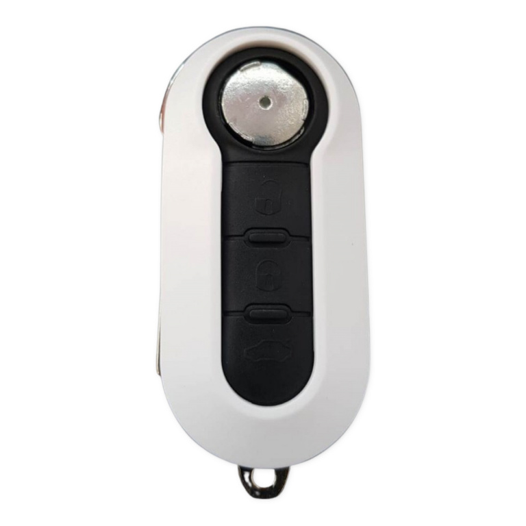 Carcasa Cheie Fiat 3 Butoane Alb CFI 053