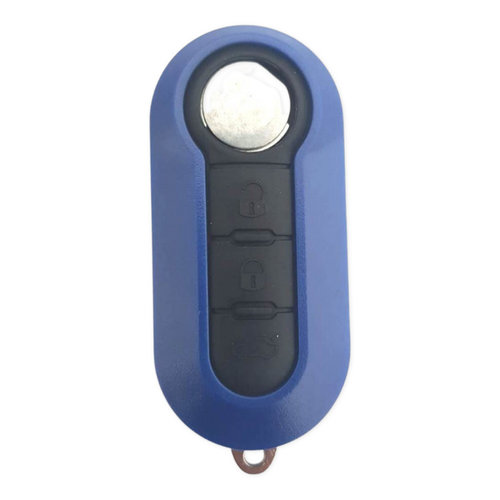 Carcasa Cheie Fiat 3 Butoane Albastru Inchis CFI 020