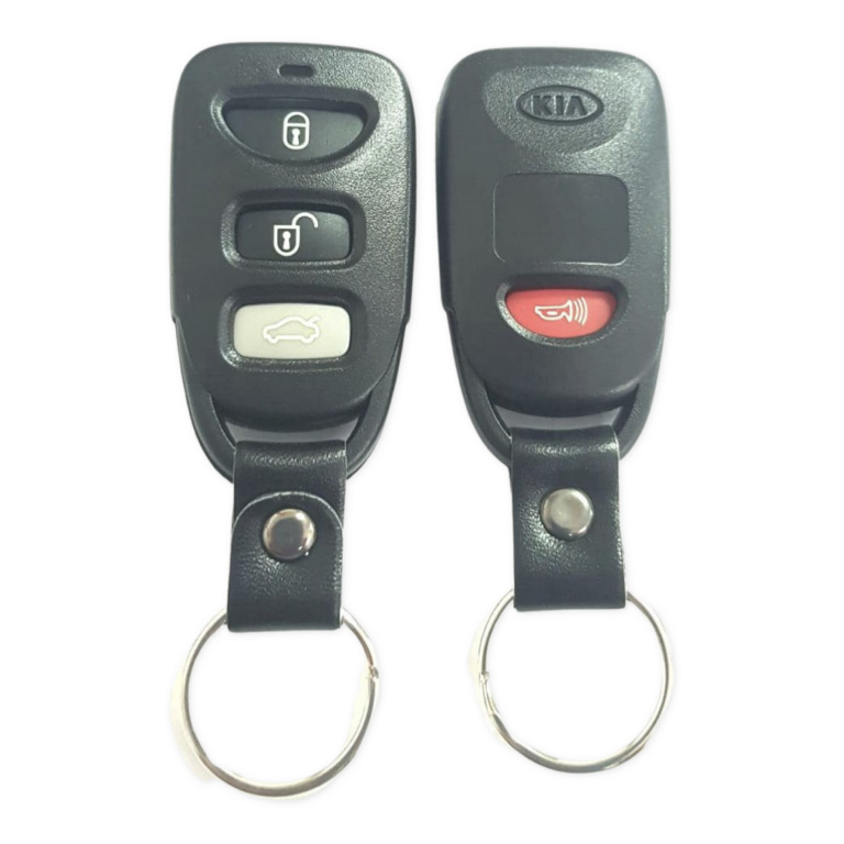 Carcasa Cheie Kia 3 Butoane + 1 Buton Panica CK 035