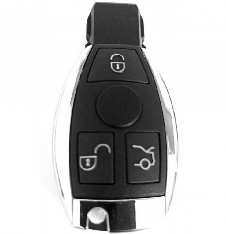 Carcasa Cheie Mercedes 3 But Cu Locas Pentru 2 Baterii CME 050