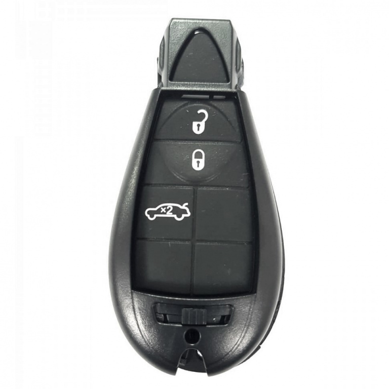 Carcasa Cheie Smartkey Chrysler 3+1 But Negru CCR 003