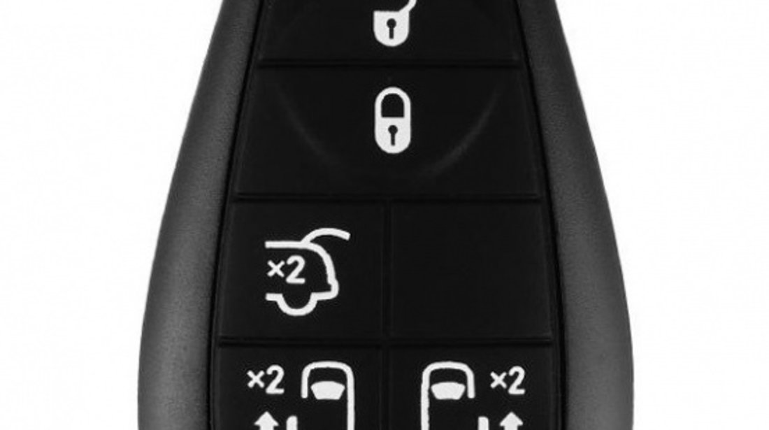 Carcasa Cheie Smartkey Jeep/Chrysler 5+1 Buton De Panica CJE 014