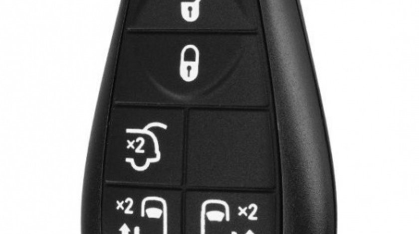 Carcasa Cheie Smartkey Jeep/Chrysler 5+1 Buton De Panica CJE 014