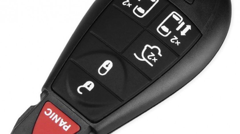 Carcasa Cheie Smartkey Jeep/Chrysler 5+1 Buton De Panica CJE 014