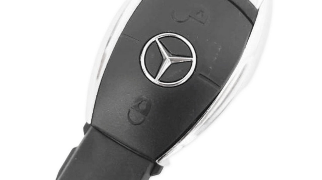 Carcasa Cheie Smartkey Mercedes Benz 2 But Cromat CME 013