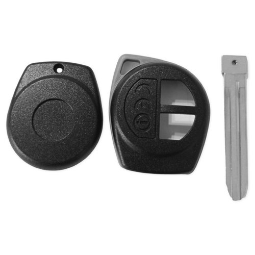 Carcasa Cheie Suzuki 2 Butoane Cu Lamela Fara Cauciuc Cu Logo Rotund CSU 014