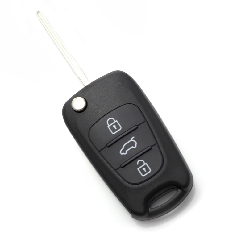 Carcasa Cheie Tip Briceag, 3 Butoane Hyundai i30 Si ix35 CC139