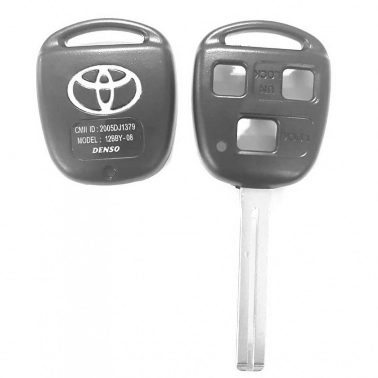 Carcasa Cheie Toyota 3 Butoane Lamela Toy 40 Lungime 46MM CTO 033