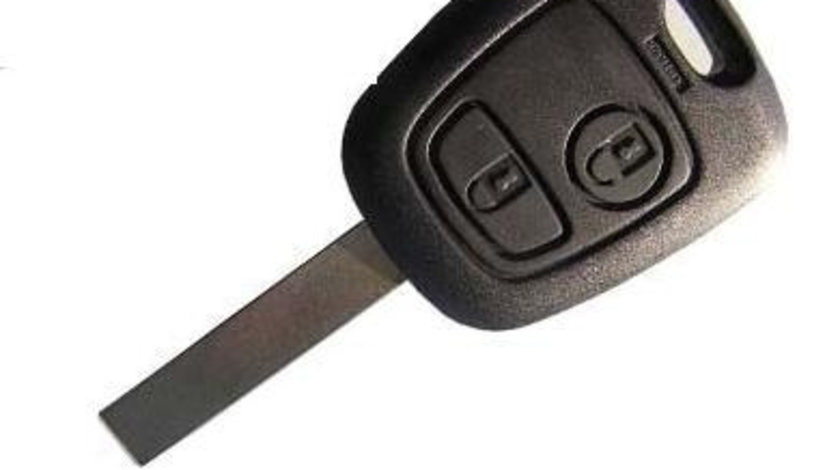Carcasa cheie transponder, lamela cu canelura Peugeot 407, cod Crcs805 - CCT83092
