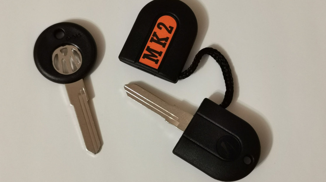 Carcasa cheie VW Golf 2 Jetta MK2 cu lama + cheie "G60 look" NOU
