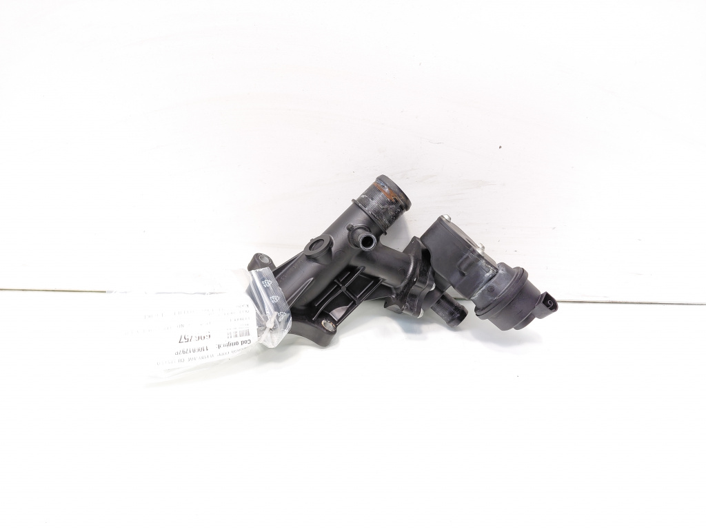 Carcasa corp termostat cu supapa, cod 110601797R, Renault Grand Scenic 3, 1.6 DCI, R9M402 (id:696757)