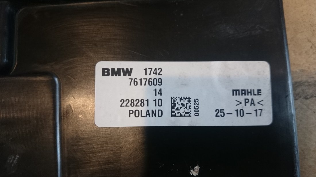 Carcasa electroventilator BMW X5 F15, F39, F45, F46, F48, F55 2.0d cod 7617609
