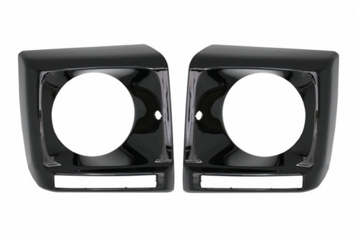 Carcasa faruri compatibil cu Mercedes G-class W463 (1989-2018) G65 Design Negru HCCMBG65B