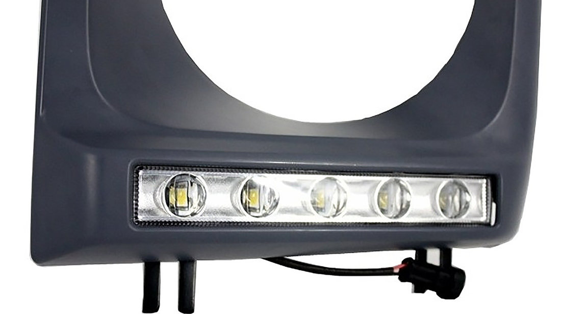 Carcasa faruri cu Lumini de zi dedicate LED DRL compatibila cu Mercedes G-class W463 (89-12)